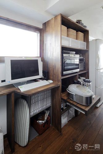 日式风格小户型老房装修改造设计案例 典型收纳